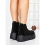Ghete Dama cu Platforma 58WL19 BLACK | MEI