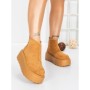 Ghete Dama cu Platforma 58WL19 YELLOW | MEI