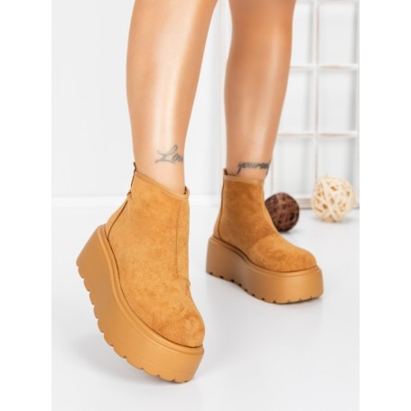 Ghete Dama cu Platforma 58WL19 YELLOW | MEI