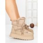 Ghete Dama cu Platforma 5GB9 KHAKI | MEI