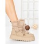 Ghete Dama cu Platforma 5GB9 KHAKI | MEI