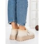 Ghete Dama din piele naturala 5W91 BEIGE | PANTOFUL