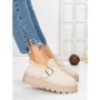 Ghete Dama din piele naturala 5W91 BEIGE | PANTOFUL