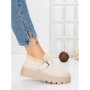 Ghete Dama din piele naturala 5W91 BEIGE | PANTOFUL