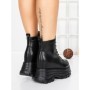 Ghete Dama cu Platforma 58WL30 BLACK | MEI