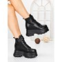 Ghete Dama cu Platforma 58WL30 BLACK | MEI