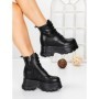 Ghete Dama cu Platforma 58WL31 BLACK | MEI
