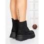 Ghete Dama cu Platforma 5WL87 BLACK | MEI