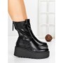 Ghete Dama cu Platforma 5AH57 BLACK | MEI