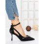 Pantofi Stiletto 5DC26 BLACK | MEI