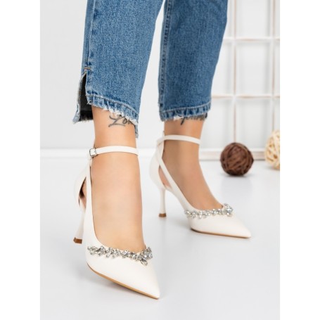 Pantofi Stiletto 5DC26 BEIGE | MEI