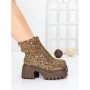 Ghete Dama cu Platforma 5WL77 LEOPARD PRINT | MEI