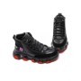 Ghete Barbati din piele naturala 1006-1 BLACK | ADVANCER