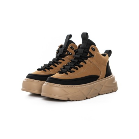 Ghete Barbati din piele naturala 88860 YELLOW | ADVANCER