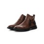 Ghete Barbati din piele naturala HJNH-04 BROWN | ADVANCER