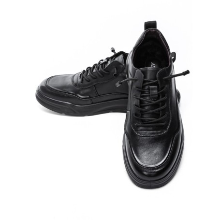 Ghete Barbati din piele naturala 919088-F BLACK | ADVANCER