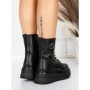 Ghete Dama cu Platforma 5AH59 BLACK | MEI