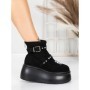 Ghete Dama cu Platforma 56WL15 BLACK | MEI