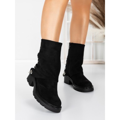 Ghete Dama Imblanite 5GS2 BLACK | MEI