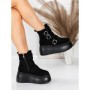 Ghete Dama cu Platforma 56WL13 BLACK | MEI