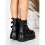 Ghete Dama cu Platforma 56WL13 BLACK | MEI