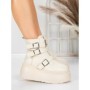 Ghete Dama cu Platforma 56WL13 BEIGE | MEI