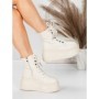 Ghete Dama cu Platforma 56WL16 BEIGE | MEI