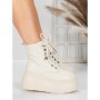 Ghete Dama cu Platforma 56WL16 BEIGE | MEI