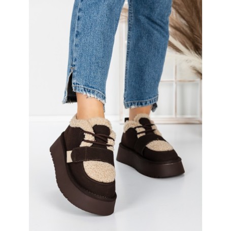 Ghete UG Dama 8750 BROWN | MEI