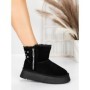 Ghete Dama din piele naturala 5WL105 BLACK | PANTOFUL
