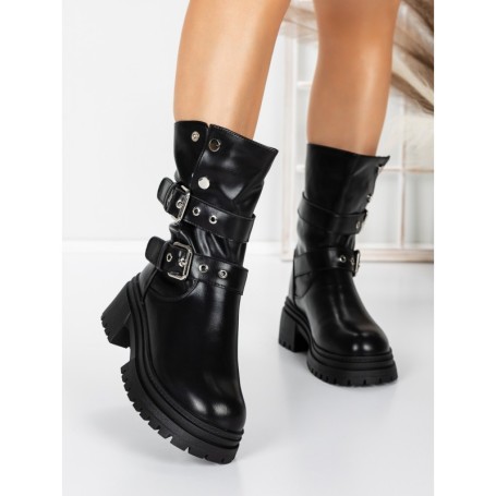 Ghete Dama Imblanite 5W81 BLACK | MEI