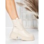 Ghete Dama cu Platforma 5W82 BEIGE | MEI