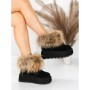 Ghete Dama din piele naturala 3ASJN73 BLACK | PANTOFUL