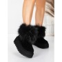 Ghete Dama din piele naturala 3ASJN73 BLACK | PANTOFUL