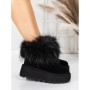Ghete Dama din piele naturala 3ASJN73 BLACK | PANTOFUL