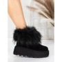 Ghete Dama din piele naturala 3ASJN73 BLACK | PANTOFUL