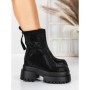 Ghete Dama cu Platforma 5SJN23 BLACK | MEI