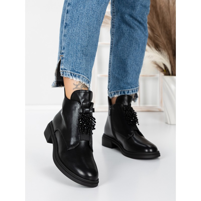 Ghete Dama Imblanite 5AH62 BLACK | MEI