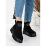 Ghete Dama cu Platforma 5AH65 BLACK | MEI