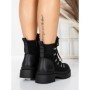 Ghete Dama cu Platforma 5AH67 BLACK | MEI