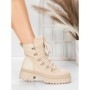 Ghete Dama cu Platforma 5AH67 BEIGE | MEI