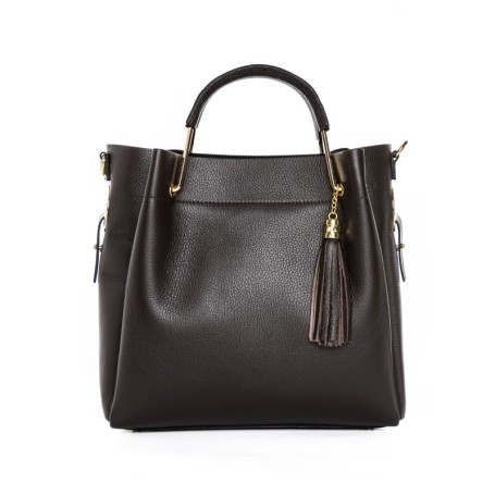 Genti Dama Din Piele Naturala GD47 DARK BROWN | FORSETI