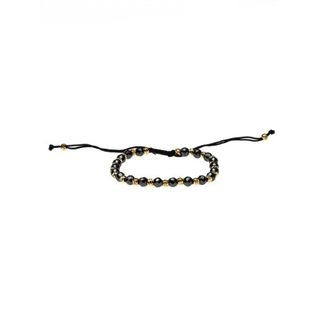 Bratara Unisex BR029 AURIU-NEGRU | MEI
