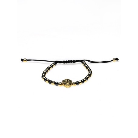 Bratara Unisex BR030 AURIU-NEGRU | MEI