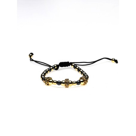 Bratara BR034 AURIU-NEGRU | MEI