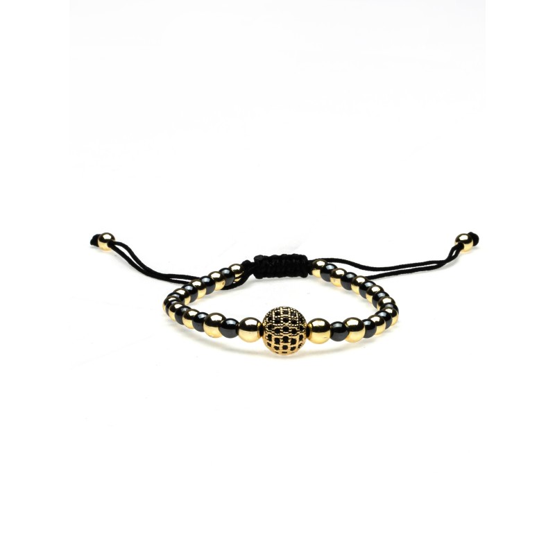 Bratara Unisex BR036 AURIU-NEGRU | MEI