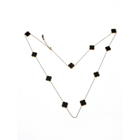 Colier YP-38 AURIU-NEGRU | MEI