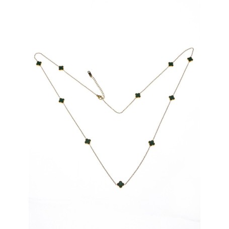 Colier YP-39 AURIU-VERDE | MEI