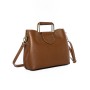 Dámske kabelky vyrobené z pravej kože GD52 Hnedá | For... » MeiMall.sk