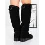 Cizme Dama din piele naturala 52AD6 BLACK | PANTOFUL